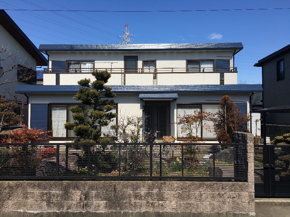 稲沢市　Ｕ様邸　外壁・屋根塗装