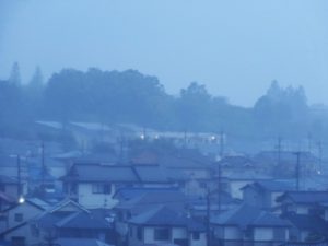 台風時の外壁塗装